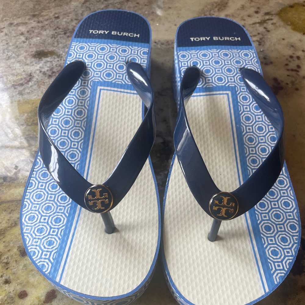 Tory Burch Flip flops sandals sz 8